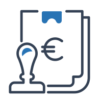 Icono para asesoría fiscal y contable